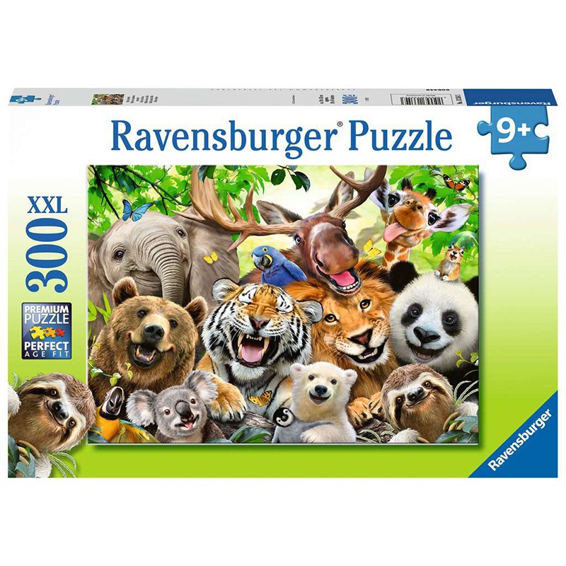 Puzzle 300p XXL Selfie Selvagem Animais
