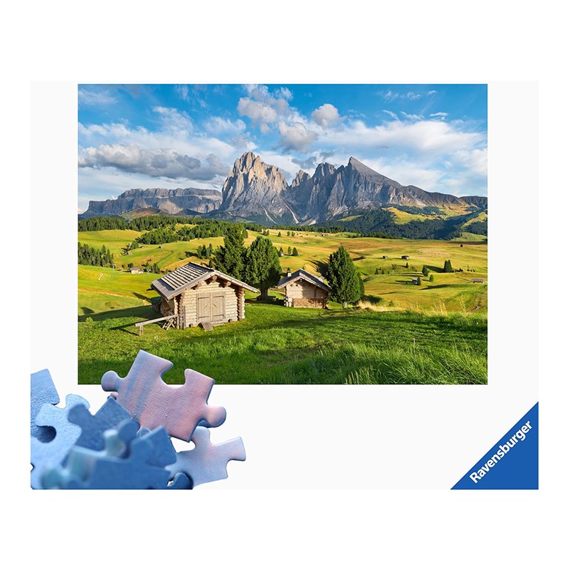Puzzle 500p Alpes Suizos - Imagen 1