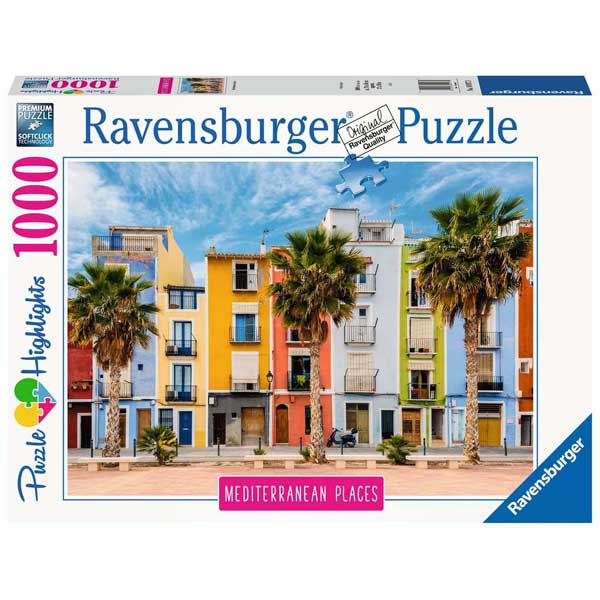 Puzzle 1000p Mediterranean Spain - Imagen 1