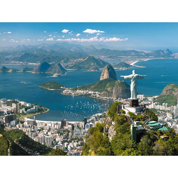 Puzzle 1500p Vista de Río de Janeiro - Imatge 1