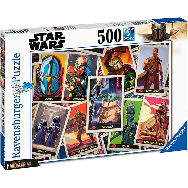 Puzzle 500P Star Wars Mandalorian