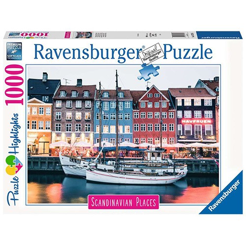 Puzzle 1000p Copenhague Dinamarca