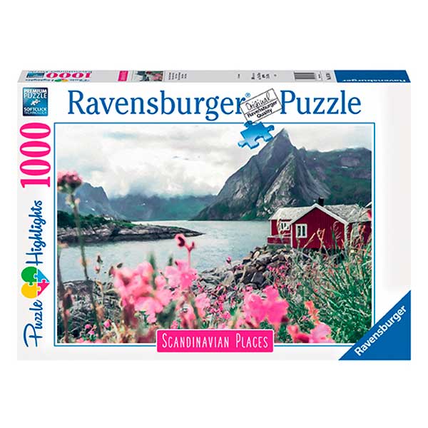 Puzzle 1000p Lofoten, Noruega - Imagen 1