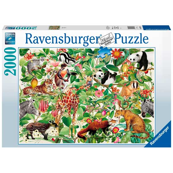 Puzzle 2000p Jungle - Imagem 1