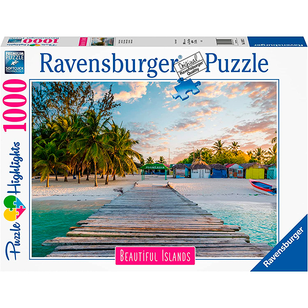 Puzzle 1000p Illa del Carib - Imatge 1