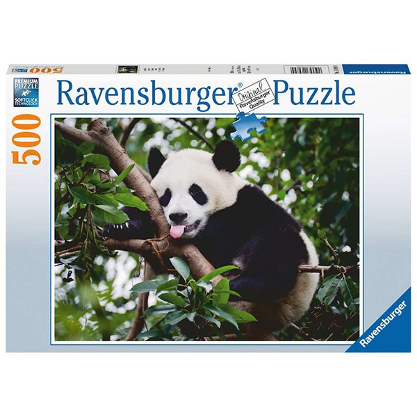 Puzzle 500p Urso Panda - Imagem 1
