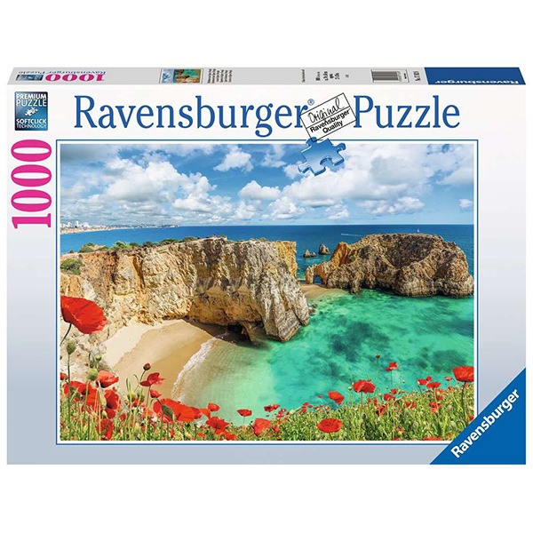 Puzzle 1000p Algarve Portugal - Imagem 1