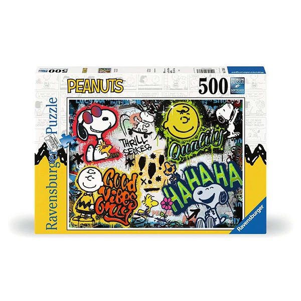 Snoopy Puzzle Peanuts Graffiti 500p
