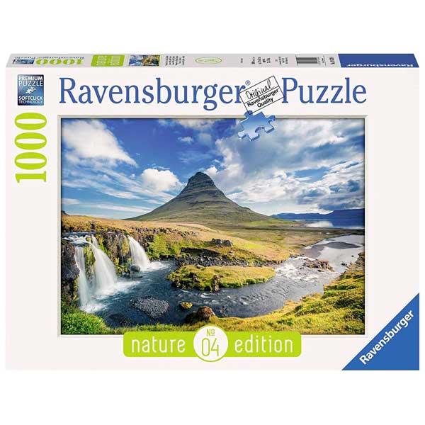 Puzzle 1000p Cascadas de Kirkjufell - Imagen 1