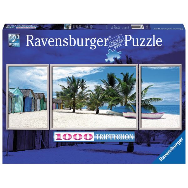 Puzzle 1000p Isla de Soana Caribe - Imagen 1