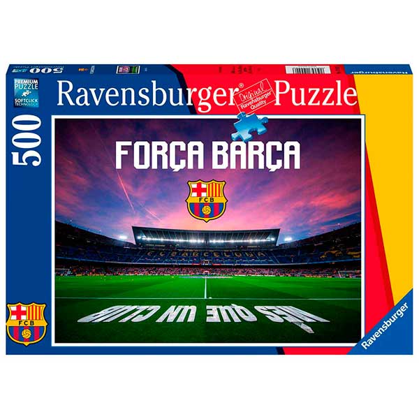 Fc Barcelona Puzzle 500P - Imagem 1