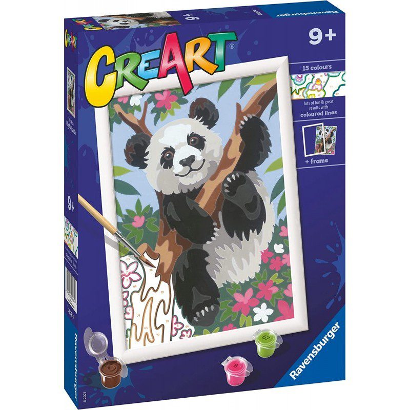 CreArt Pinta por Números Panda