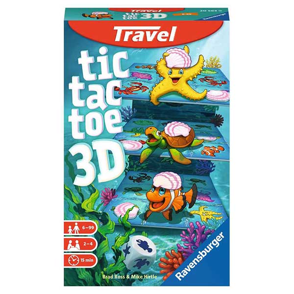 Jogo Viagem Tic Tac Toe 3D - Imagem 1