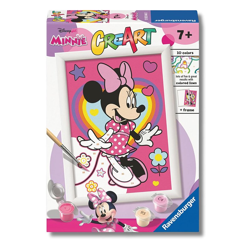 Minnie CreArt Disney Pintar por Números