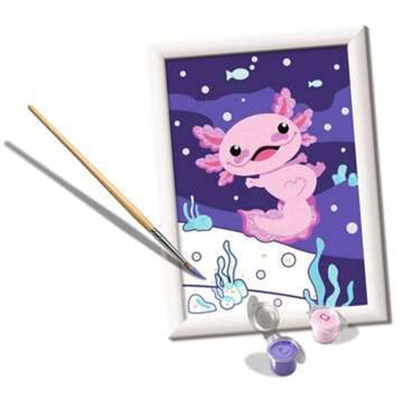 CreArt Axolotl Pintura amb números - Imagen 1