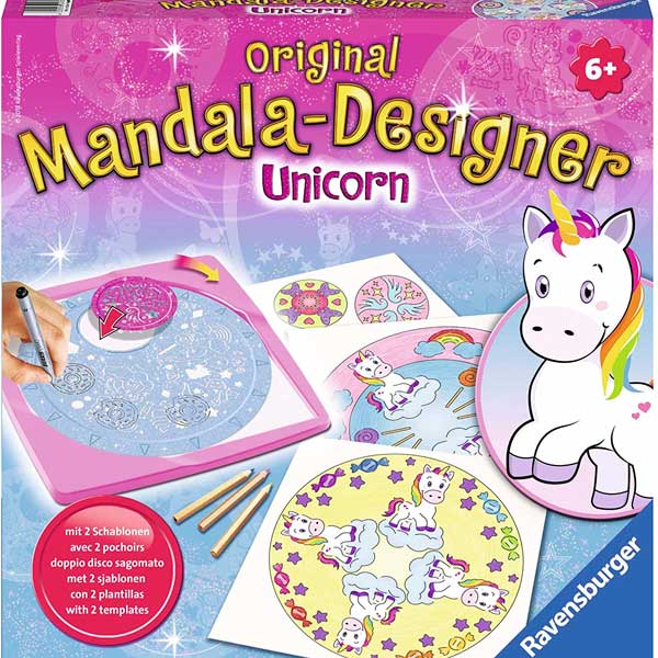 Mandala Designer Unicorn - Imatge 1