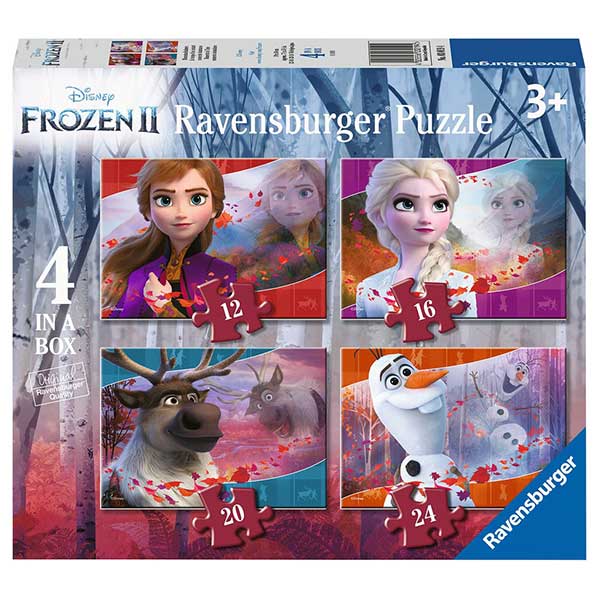 Puzzle 12+16+20+24 Frozen 2 - Imagen 1