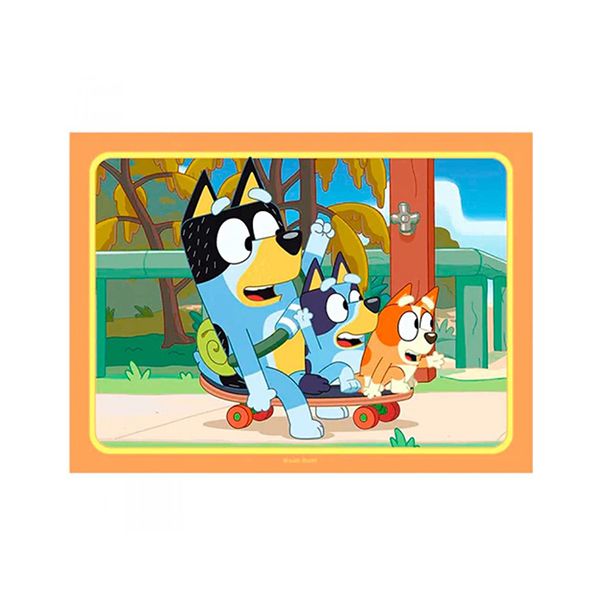 Bluey Puzzle 4 in a Box - Imagen 2