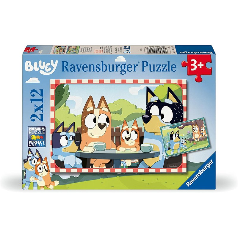 Puzzle Bluey 2x12p