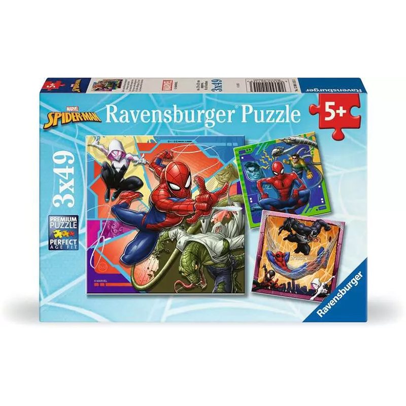 Puzzle 3x49p Marvel Spiderman