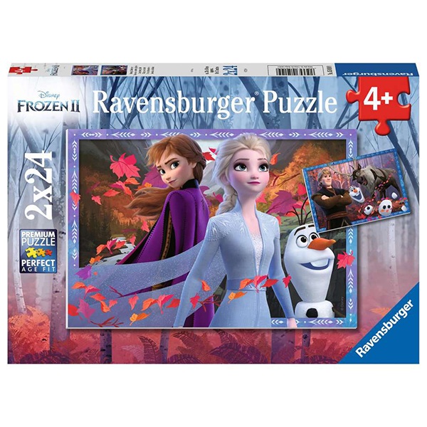Frozen 2 Puzzle 2x24 pcs - Imatge 1