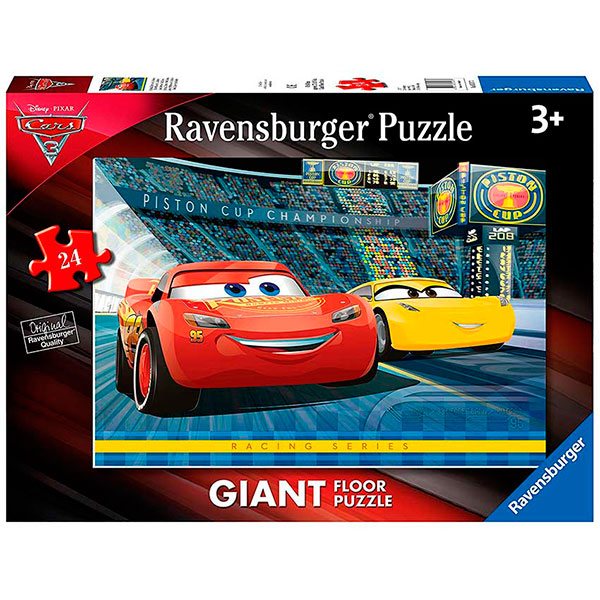 Cars Puzzle 24P Gigante - Imagem 1