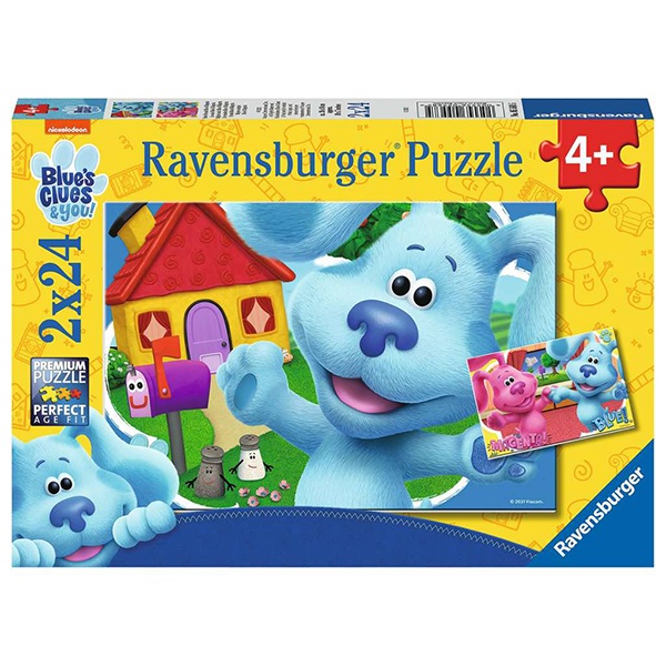 Puzzle Blue 2x24p