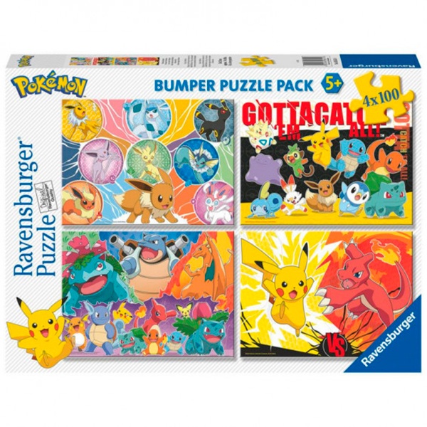 Pokemon Puzzle 4x100p Bumper - Imagem 1