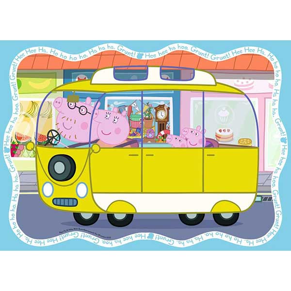 Peppa Pig Puzzle 4x42p Bumper - Imagen 3