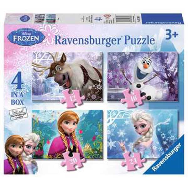 Puzzle 12-16-20-24p Frozen - Imatge 1