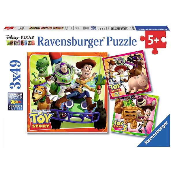 Puzzle 3x49 Toy Story - Imagen 1