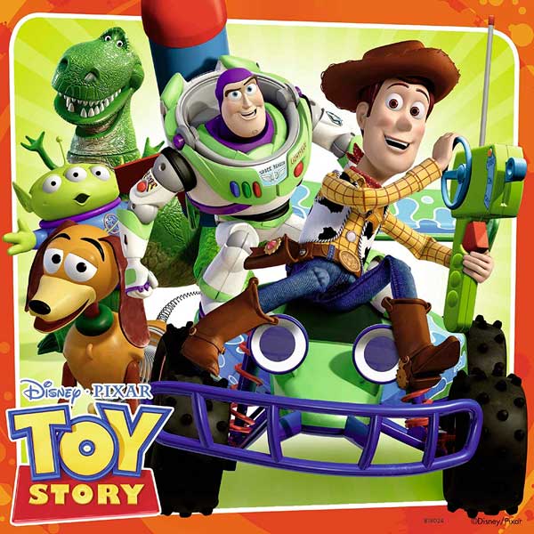 Toy Story Puzzle 3X49P #1 - Imagem 1