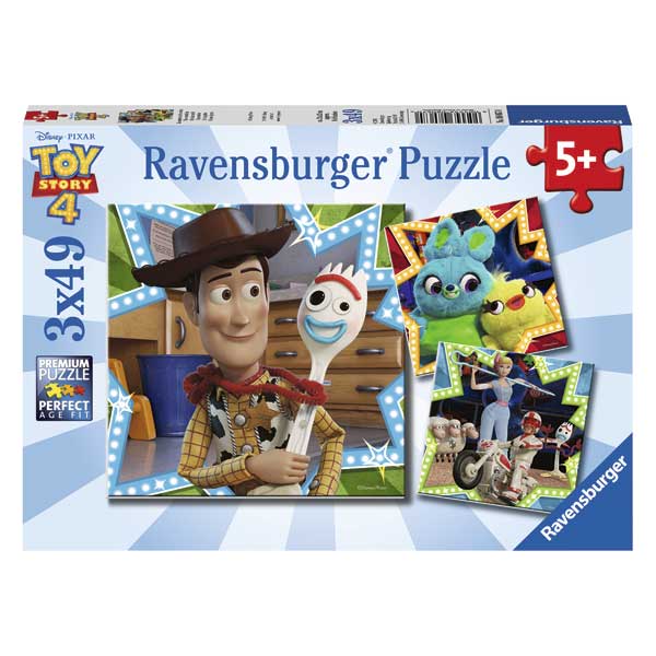 Puzzle 3x49 Toy Story 4 - Imagen 1