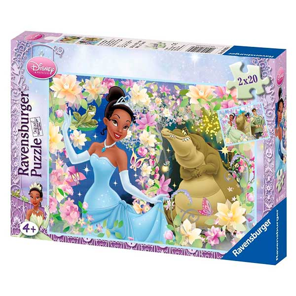 Disney Puzzle 2X20P The Princess Tiara - Imagem 1