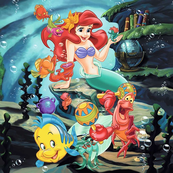Disney Puzzle Princesas 3x49p - Imagen 3