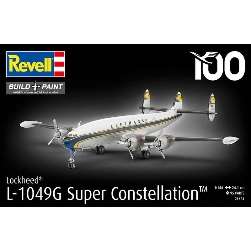 Revell - Maqueta Avión Lockheed L-1049G Super Constellation 1:144 - Imagen 1