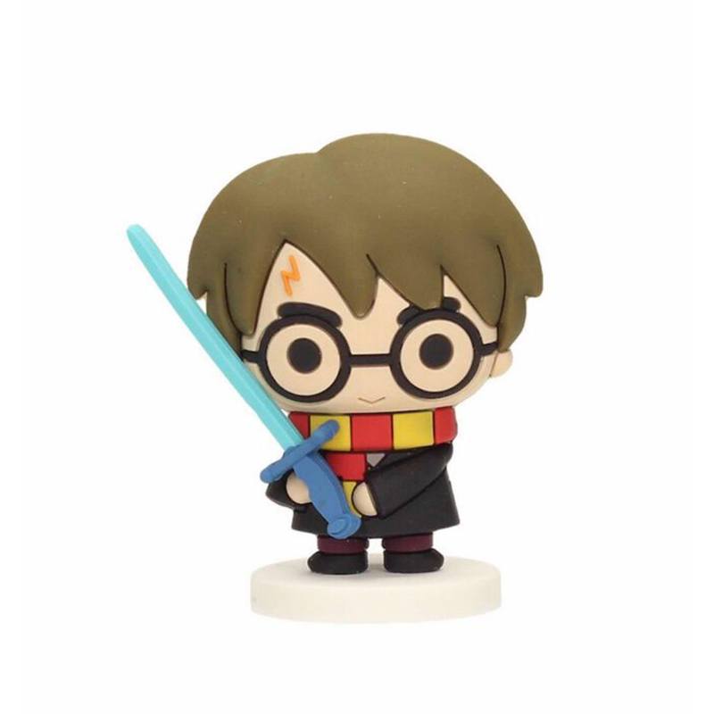Figura de Borracha de Harry Potter com Espada