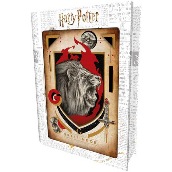 Harry Potter Puzzle 300p Livro Gryfindor - Imagem 1