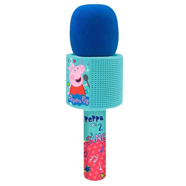 Porquinha Peppa Microfone Bluetooth com Melodias - Imagem 1