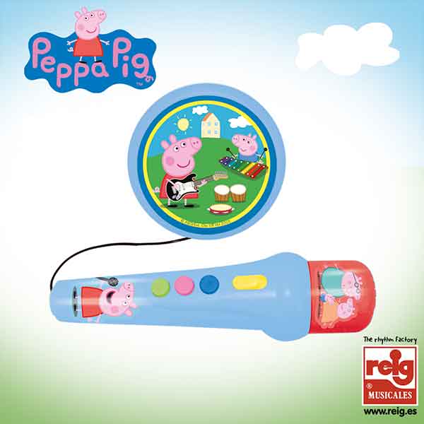 Micrófono con Amplificador Peppa Pig - Imatge 1