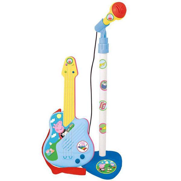 Guitarra y Microfono Peppa Pig - Imagen 1