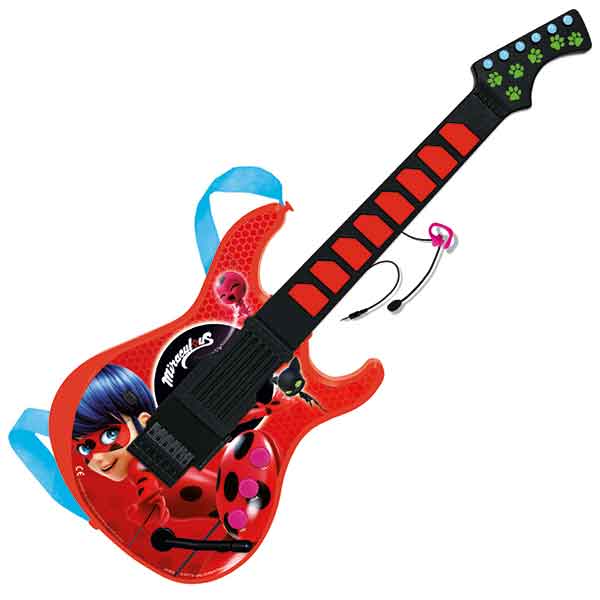 Guitarra con Micrófono Ladybug MP3 - Imagen 1
