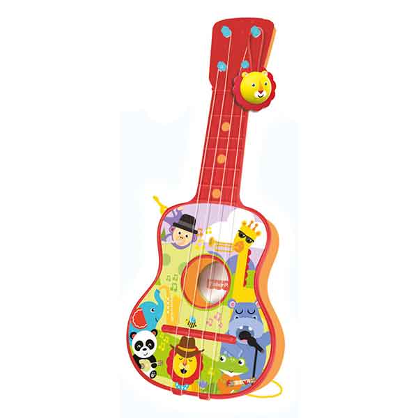 Guitarra Infantil Fisher Price 4 Cordas - Imagen 1
