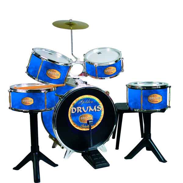 Batería Golden Drums Azul - Imagen 1