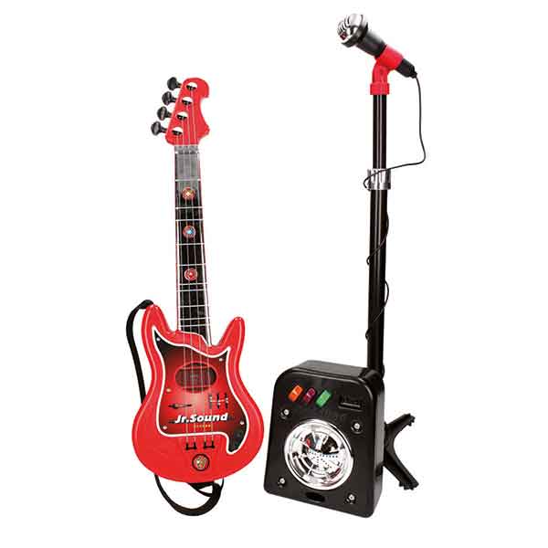 Guitarra amb Micròfon i Amplificador Flash - Imatge 1