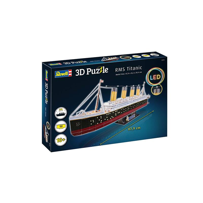 Revell Puzzle 3D Titanic LED - Imagem 3