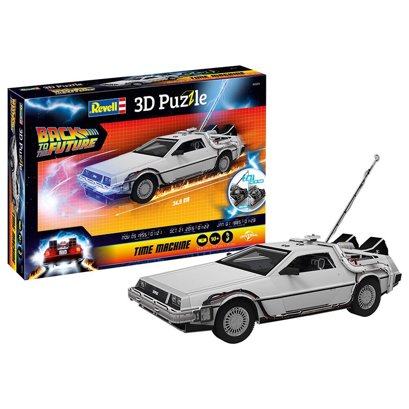 Puzzle 3D Cotxe Back to the Future - Imatge 1