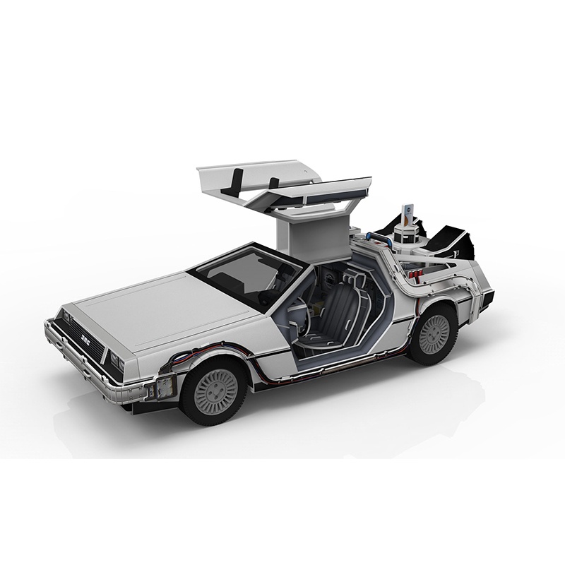 Revell Puzzle 3D Coche Back to the Future - Imagen 1