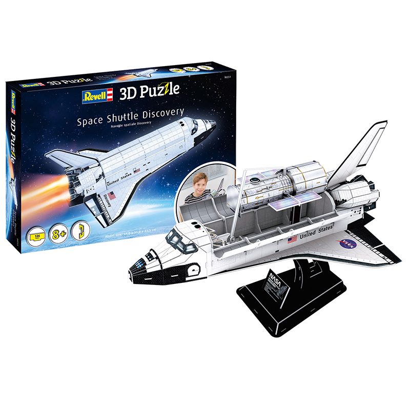 Puzzle 3D Space Shuttle Discovery - Imatge 1