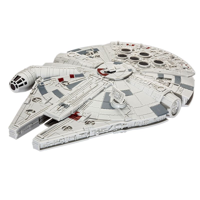 Puzzle 3D maqueta Star Wars Millenium Falcon luces y sonidos - Imagen 1